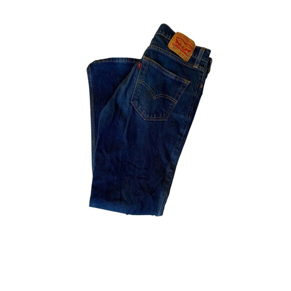 Mens Levi’s 501 Medium Wash straight leg jeans 32 x 30 - Picture 5 of 9